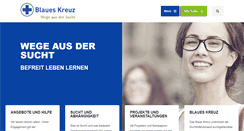 Desktop Screenshot of blaues-kreuz.de